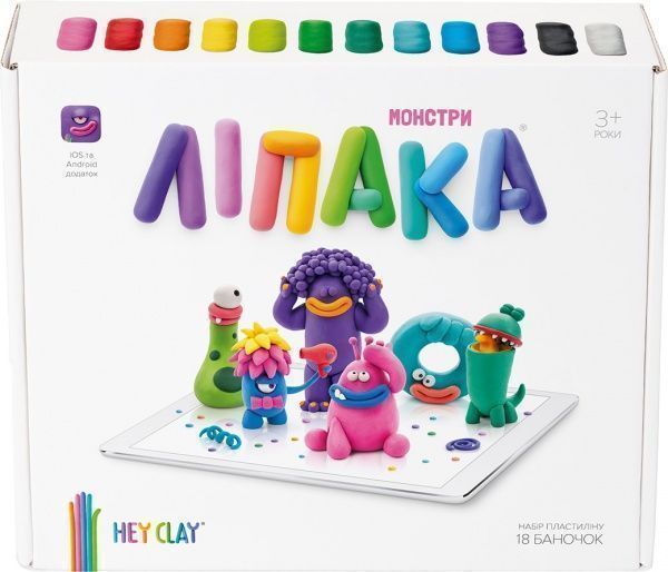 Інтерактивний пластилін Ліпака Монстри 523590