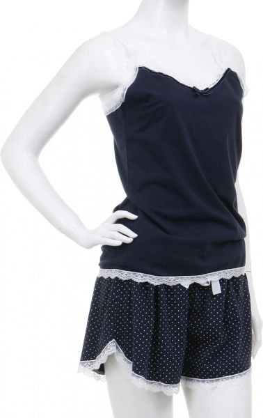 Костюм домашний женский La Nuit Home Dots р. L темно-синий 