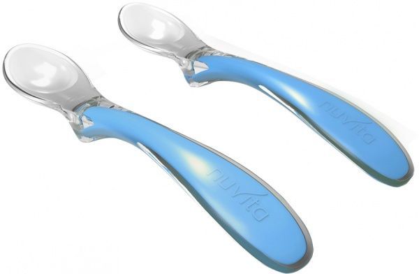 Набір ложок Nuvita Easy Eating 2 шт. NV8480Blue