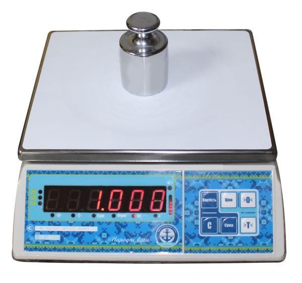 Ваги фасувальні VAGAR VW LED 3 кг 