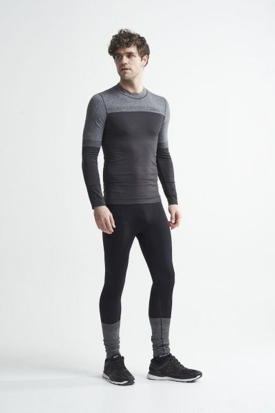 Термофутболка Craft Warm Intensity CN LS Man 1907924-995975 S черный