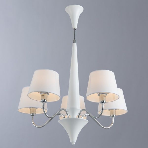 Люстра підвісна Arte Lamp Gracia A1528LM-5WH 5x40 Вт E14 білий 