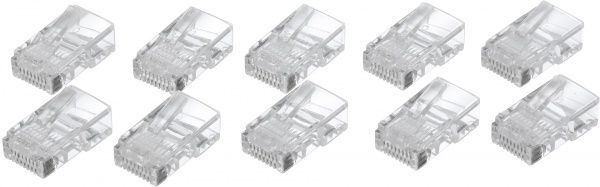 Штекер компьютерный E.NEXT разъем 8Р8С (RJ-45) (10 шт.) 