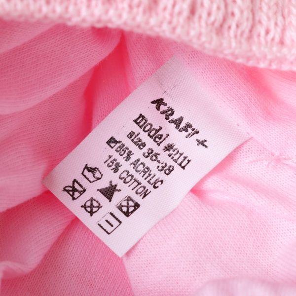 Шапочка детская для девочки Luna Kids р.36 светло-розовый 2111 