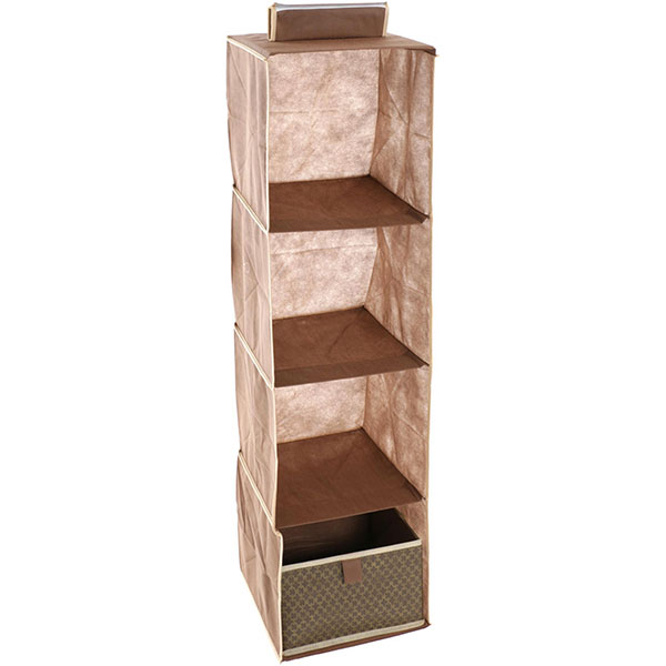 Органайзер для одежды Brown 30x30x84 см