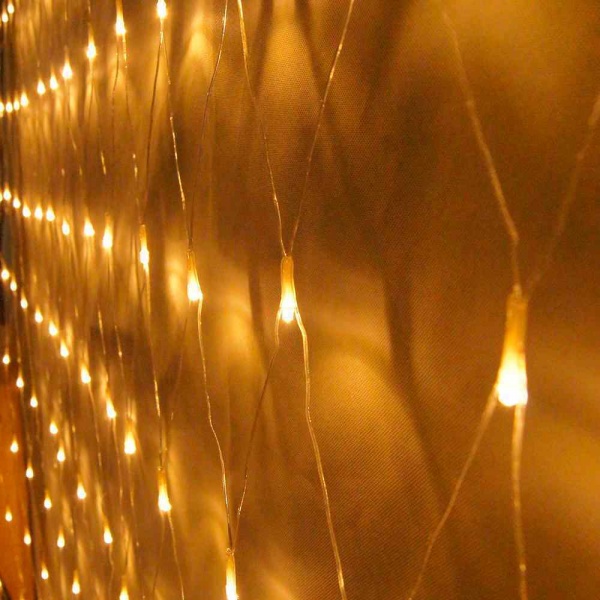 Электрогирлянда-сетка SHLigts (NTLD300-Y-E) встроенный светодиод (LED) 300 ламп 1,5 м 