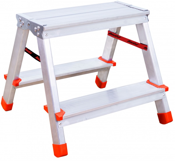 Лестница-стремянка BauGut BERG 2-сторонняя алюминиевая 2х2