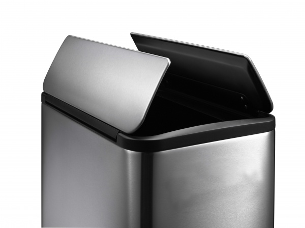 Ведро с педалью Eko ECOFLY 12 л хром