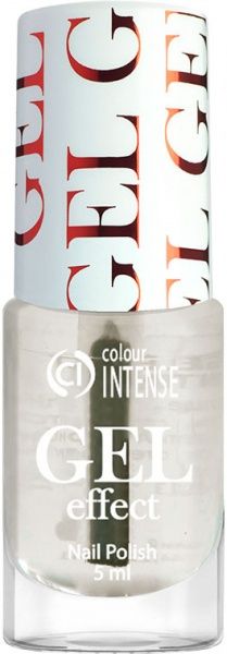 Лак для ногтей Colour Intense Gel Effect 65 Top coat 2 5 мл 
