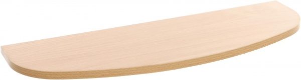 Полка ДСП радиусная 600x200 мм бук 