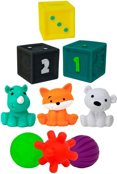 Набор игрушек Infantino в тубусе