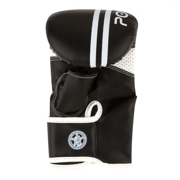 Снарядные перчатки PowerPlay р. M 3025 черный с белым