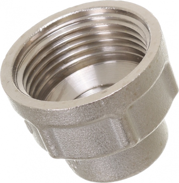 Муфта редукційна ВВ Rhein 1/2 x 1 (нікель)