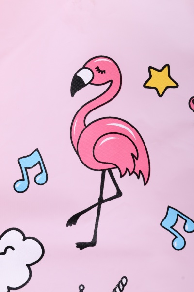 Дождевик для девочки Susino Единорожка р.120 розовый RP211 XL (120-135) 