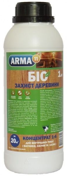 Биозащита ARMA 11 для древесины Концентрат 1:4 1 л