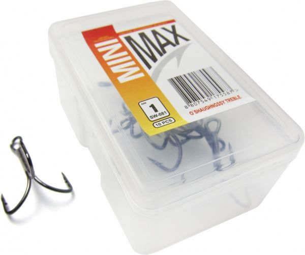 Крючок MiniMax Treble Hook o'shaughnessy №1 10 шт. SW081-1