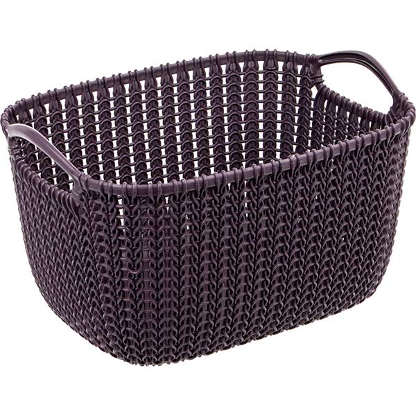 Корзина для речей Curver Knit S фіолетова
