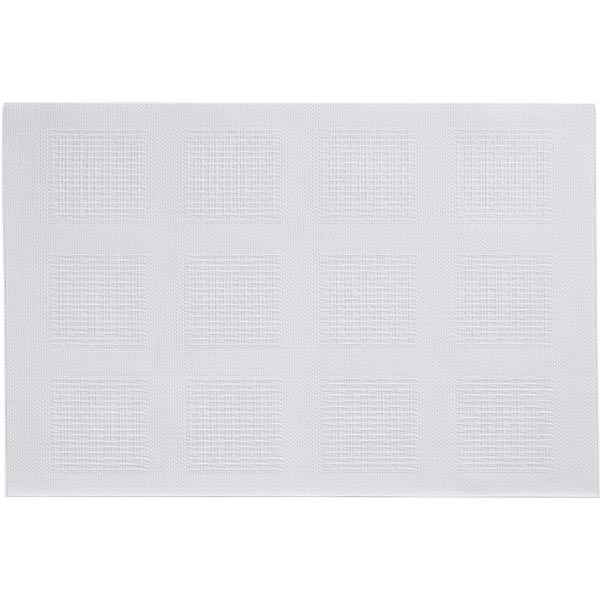 Коврик под тарелку Tisch белый 30x45 см