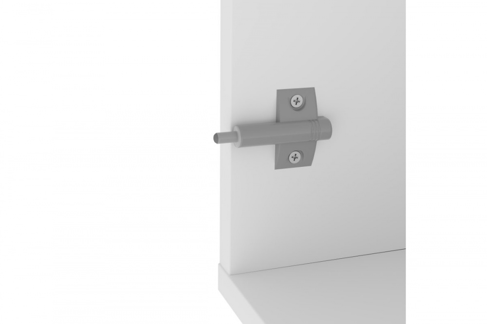 Амортизатор GTV с крестообразным адаптером серый механический Push open