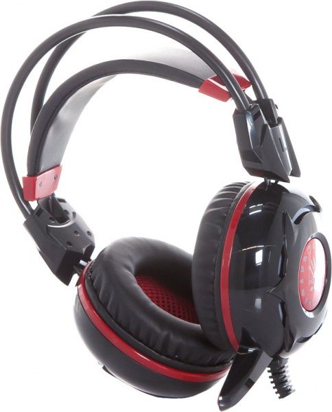 Гарнітура A4Tech G300 Bloody black/red 