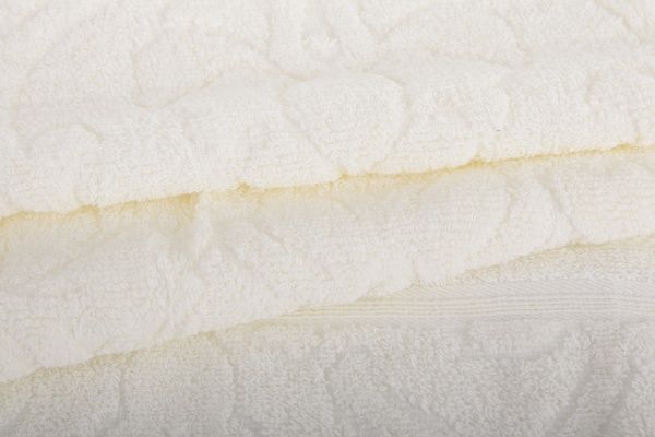 Набор полотенец Elza 2 шт айвори с розовым La Nuit 