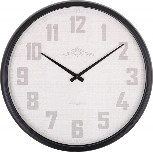 Годинник настінний Style (XYX 10650B) 50x50x5 см чорний