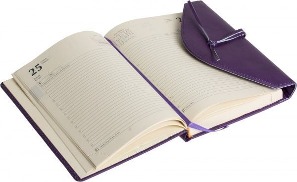 Дневник 2019 BELLA A5 336 страниц фиолетовый Buromax