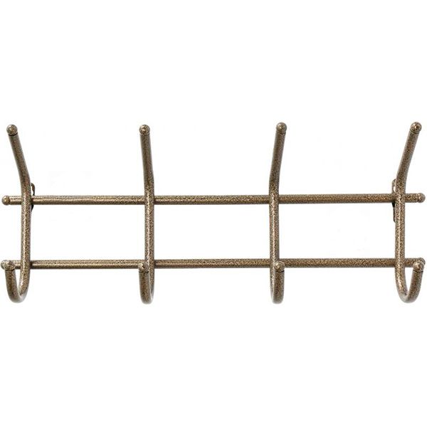 Вішалка гардеробна Струна 2 бронза