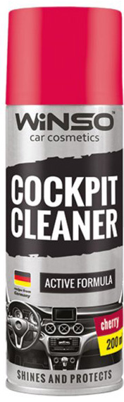 Полироль для приборной панели Cockpit Cleaner WINSO вишня 200 мл 820290
