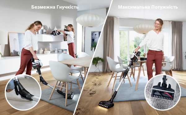 Пылесос аккумуляторный Bosch Unlimited 7 BBS711W white 