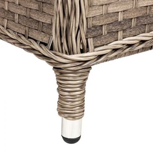 Комплект меблів Cezar з подушками сіро-бежевий 