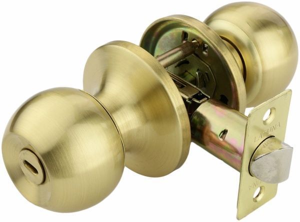 Кнобсет Latuna Куля WC матова латунь