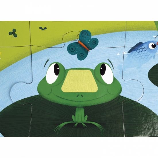 Пазл тактильний Janod Тварини на фермі J02772