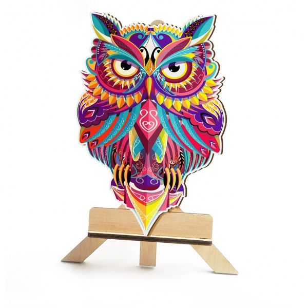 Пазл дерев'яний Пильна сова 430х280 мм ZABAVA 