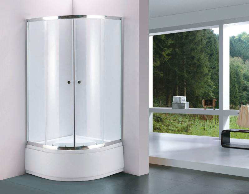 Душевая кабина UP! (Underprice) HK- 8140 Q 800x800x1940 профиль сатин ABS