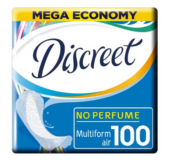 Прокладки Discreet Air multiform 100 шт.