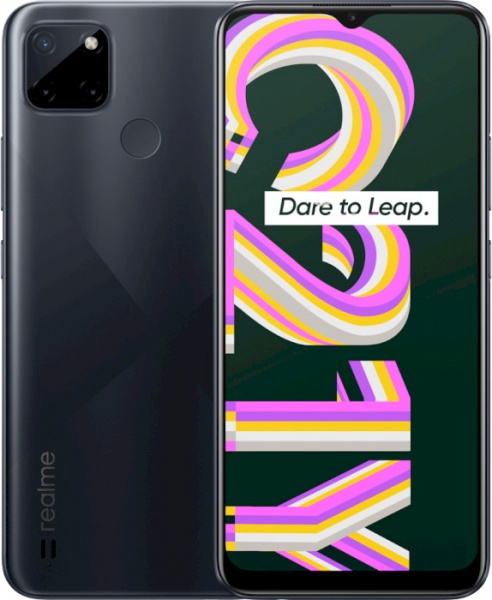 Смартфон realme C21Y 2022 4/64GB cross black (RMX3263) 
