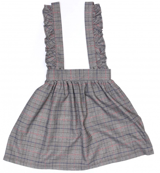 Юбка для девочек Sasha р.140 клетка 4454/22 