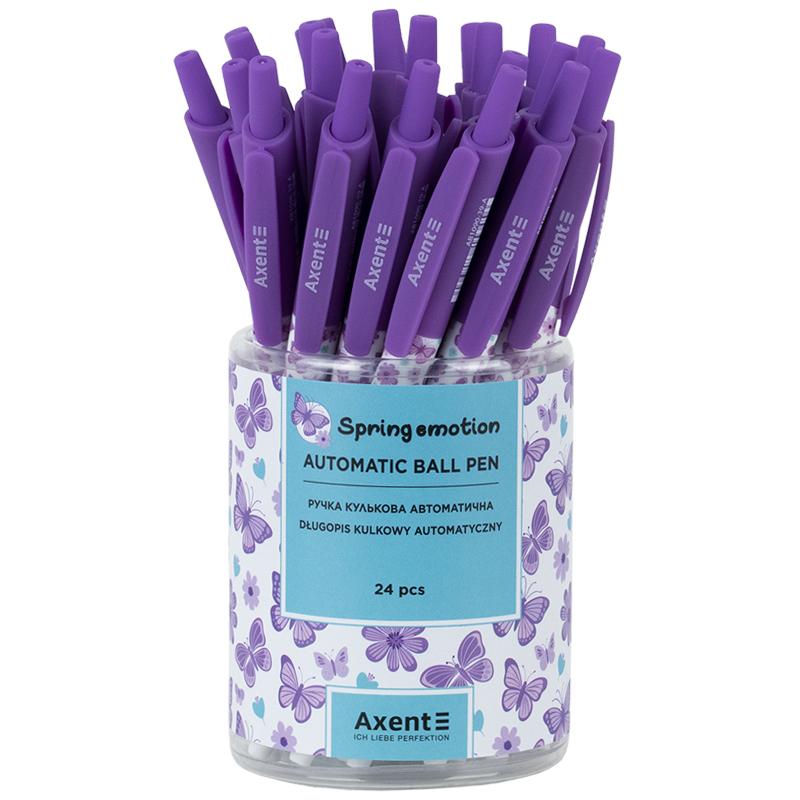 Ручка шариковая Axent автом. 1090-39-A Spring Emotion