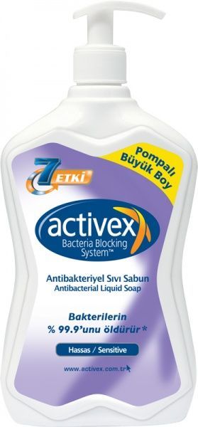 Антибактериальное жидкое мыло ACTIVEX Sensitive 700 мл 1 шт./уп.