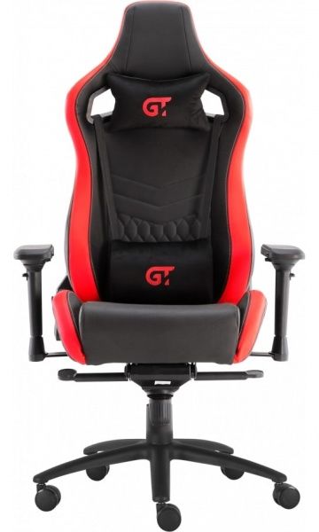 Крісло GT Racer X-0718 чорно-червоний 