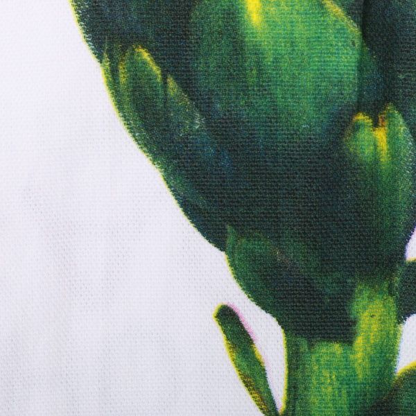 Набір рушників кухонних Артишок + Баклажан 2 шт. 40x60 см Homeline білий із малюнком 