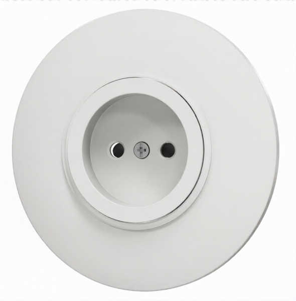 Розетка HausMark Bela SNG-SCP.RD20MG1WTG-WH біла