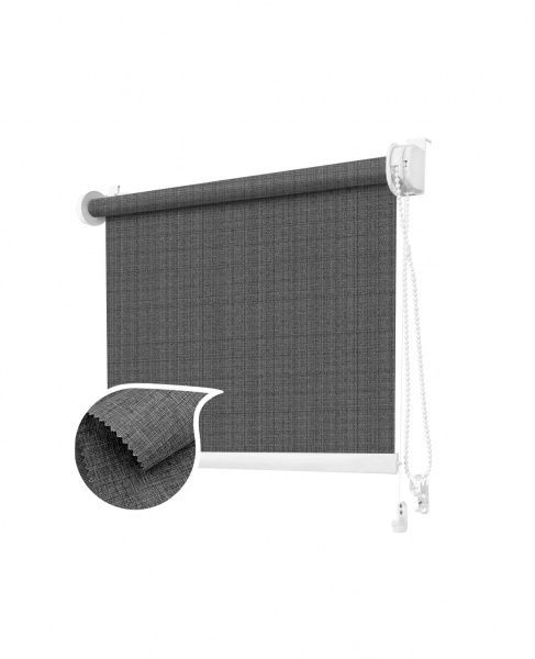 Ролета мини Rollotex струна Linen Look 6 81x150 см темно-серая 