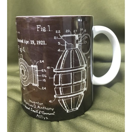 Кухоль P1G 0,35 л керамічна Grenade [1314] Snow White, 0,35