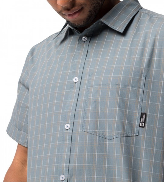 Рубашка Jack Wolfskin HOT SPRINGS SHIRT M 1402333_1286 р. M серый