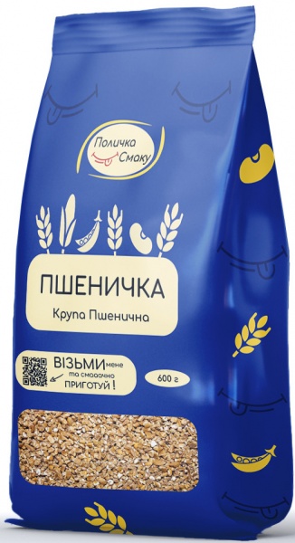Крупа з м’якої пшениці Поличка Смаку 600 г 