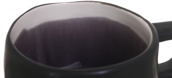 Чашка Glaze Anthracite 266 мл 2 сорт Bella Vita