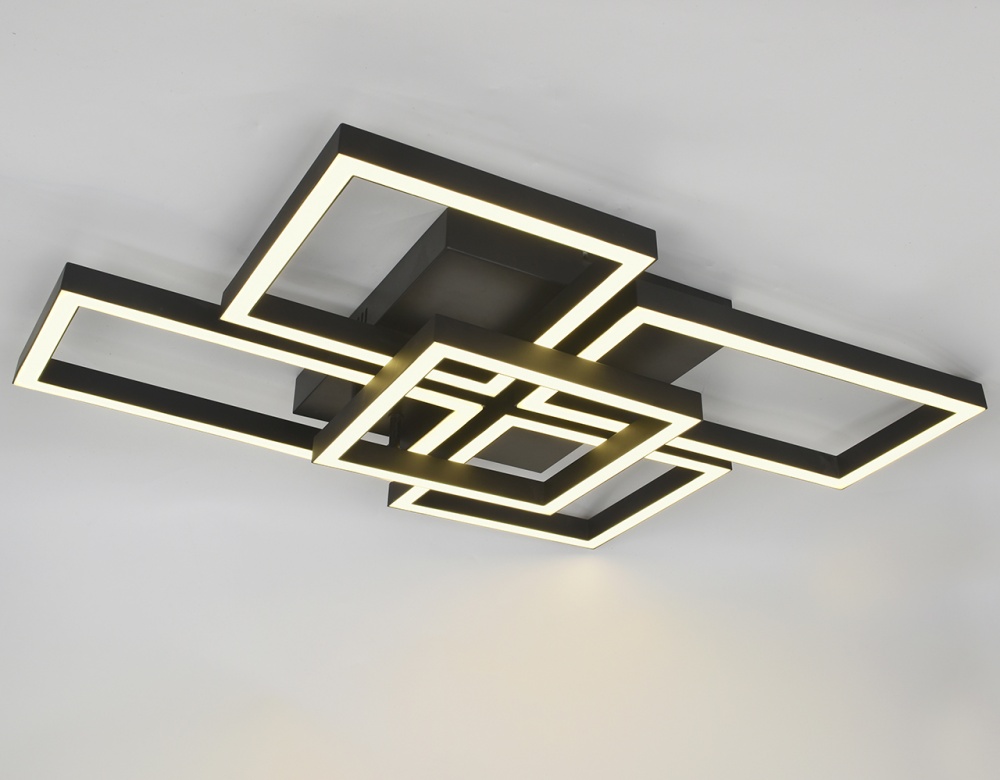 Люстра світлодіодна Sensio RIKDOM-5S BK 5x100 Вт