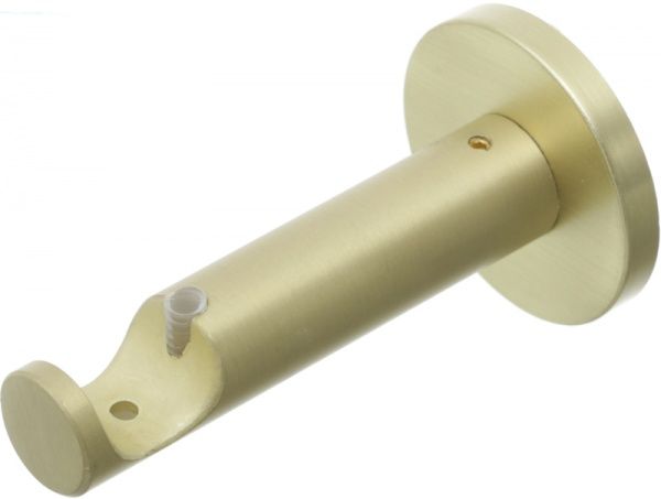 Тримач для карниза Gardinia накладний 31485 Chicago одинарний d20 мм золото поліроване 